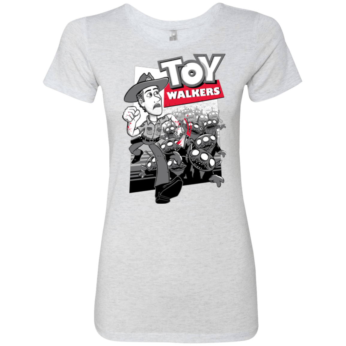 T-Shirts Heather White / Small Toy Walkers Women's Triblend T-Shirt