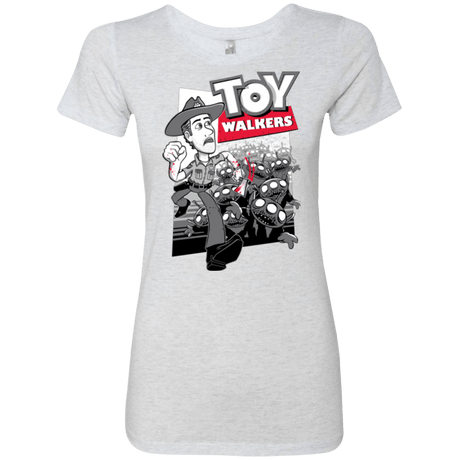 T-Shirts Heather White / Small Toy Walkers Women's Triblend T-Shirt