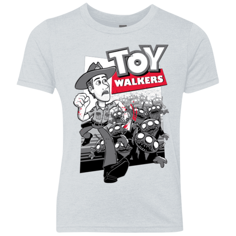 T-Shirts Heather White / YXS Toy Walkers Youth Triblend T-Shirt