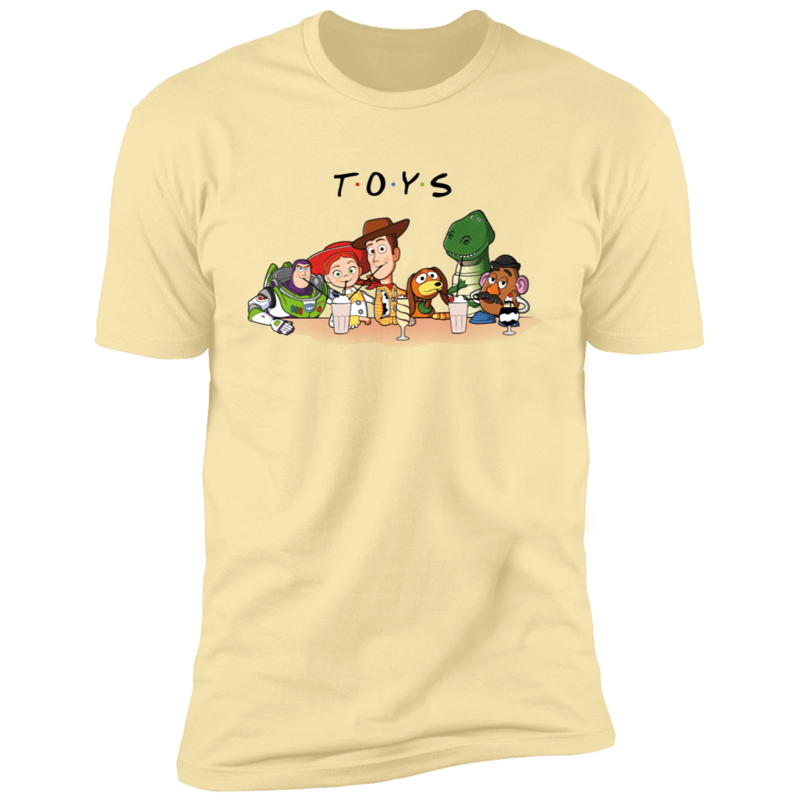 T-Shirts Banana Cream / S TOYS Men's Premium T-Shirt