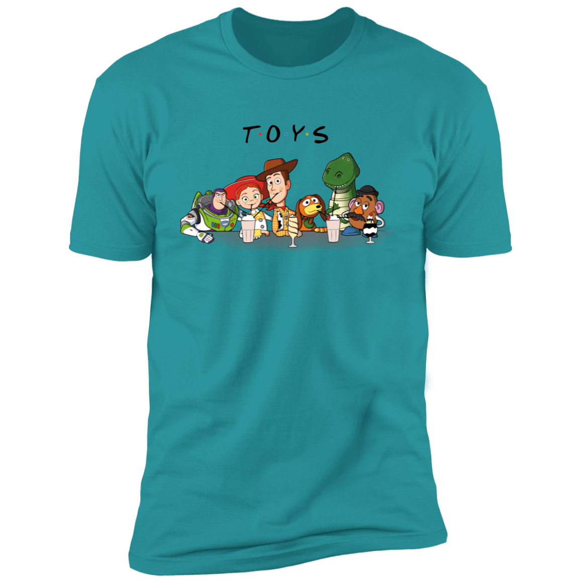 T-Shirts Tahiti Blue / S TOYS Men's Premium T-Shirt