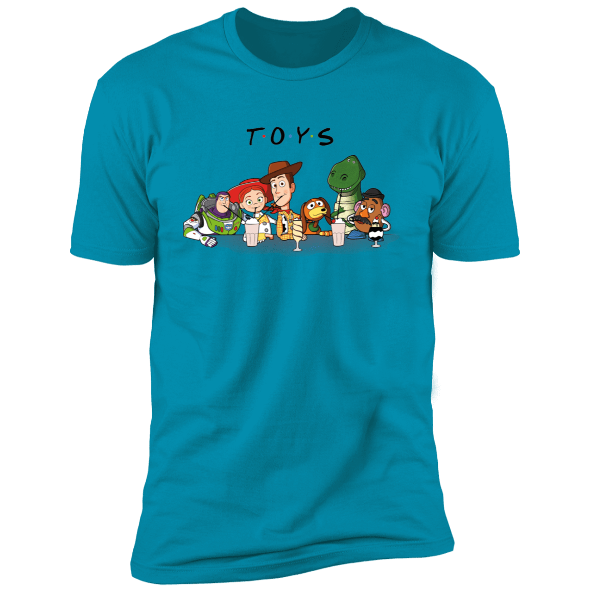 T-Shirts Turquoise / S TOYS Men's Premium T-Shirt