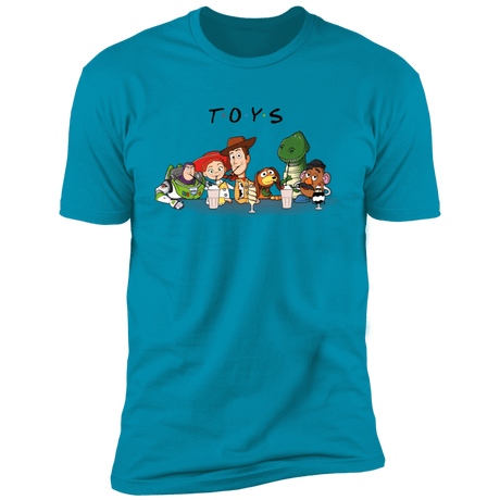 T-Shirts Turquoise / S TOYS Men's Premium T-Shirt