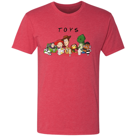 T-Shirts Vintage Red / S TOYS Men's Triblend T-Shirt