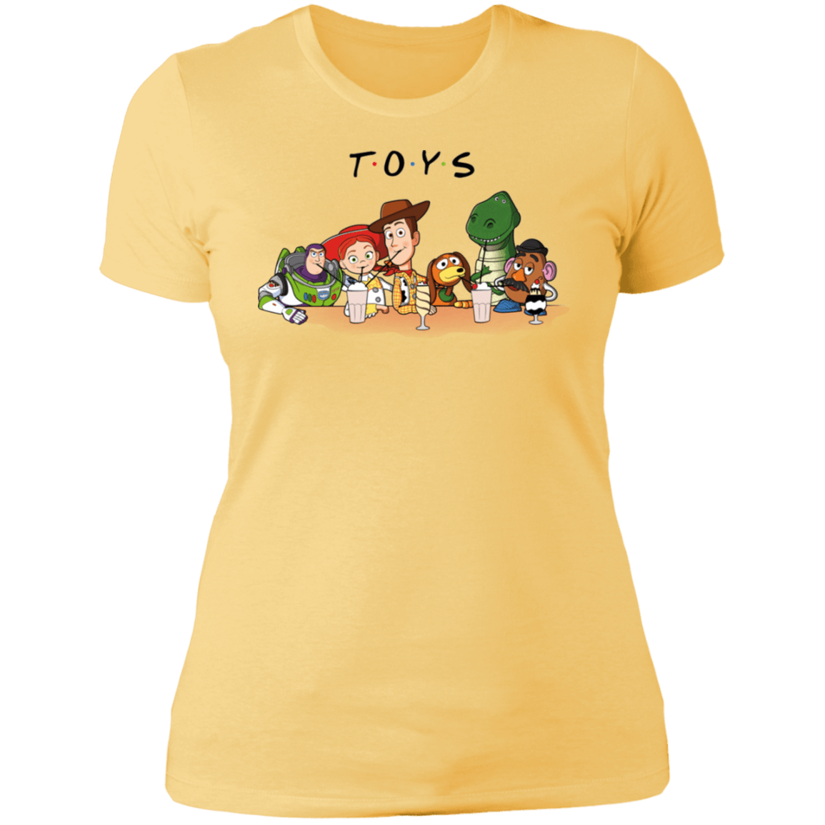 T-Shirts Banana Cream/ / S TOYS Women's Premium T-Shirt