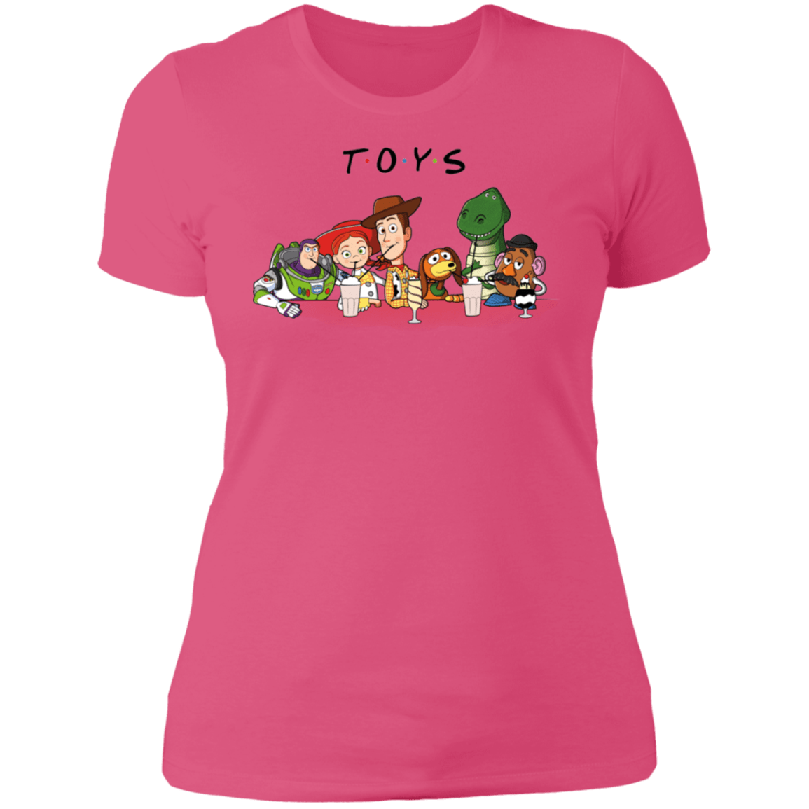 T-Shirts Hot Pink / S TOYS Women's Premium T-Shirt