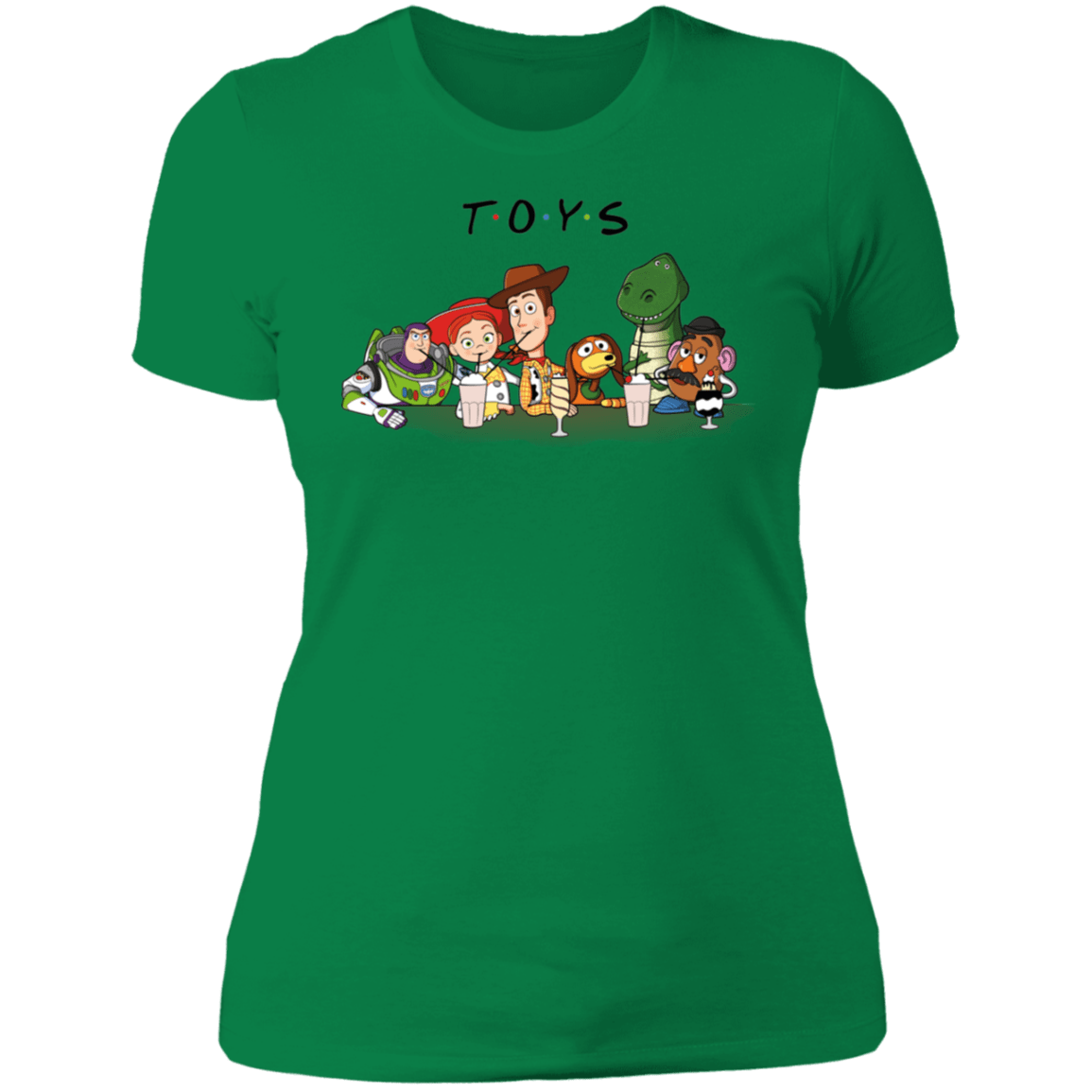 T-Shirts Kelly Green / S TOYS Women's Premium T-Shirt