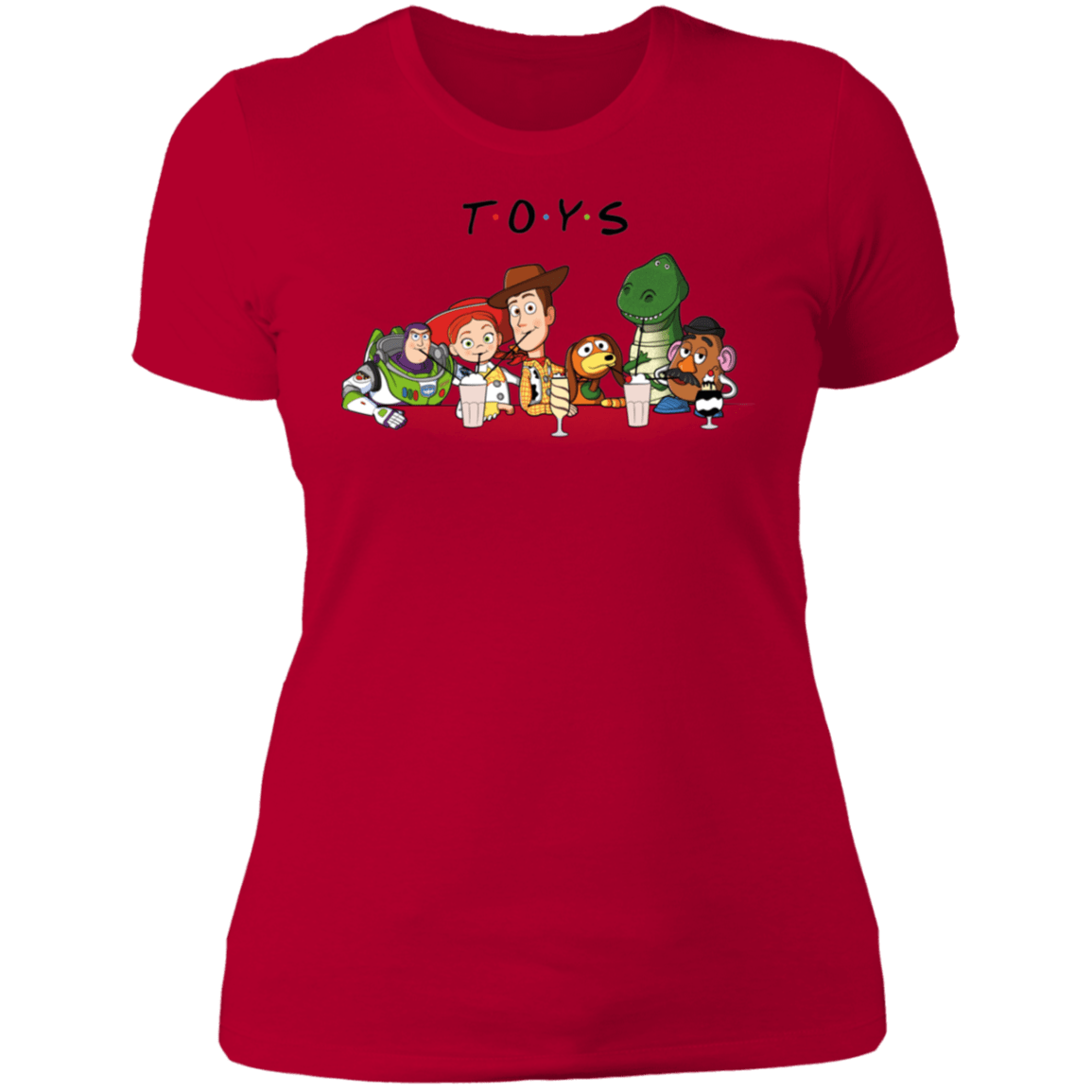 T-Shirts Red / S TOYS Women's Premium T-Shirt