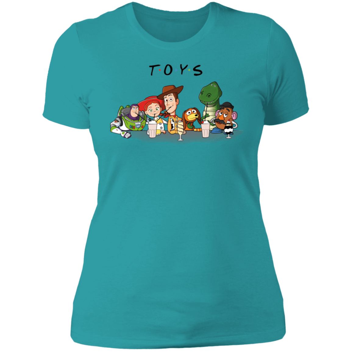 T-Shirts Tahiti Blue / S TOYS Women's Premium T-Shirt