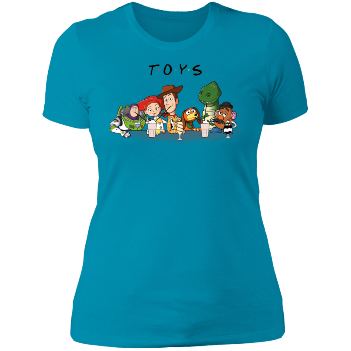 T-Shirts Turquoise / S TOYS Women's Premium T-Shirt