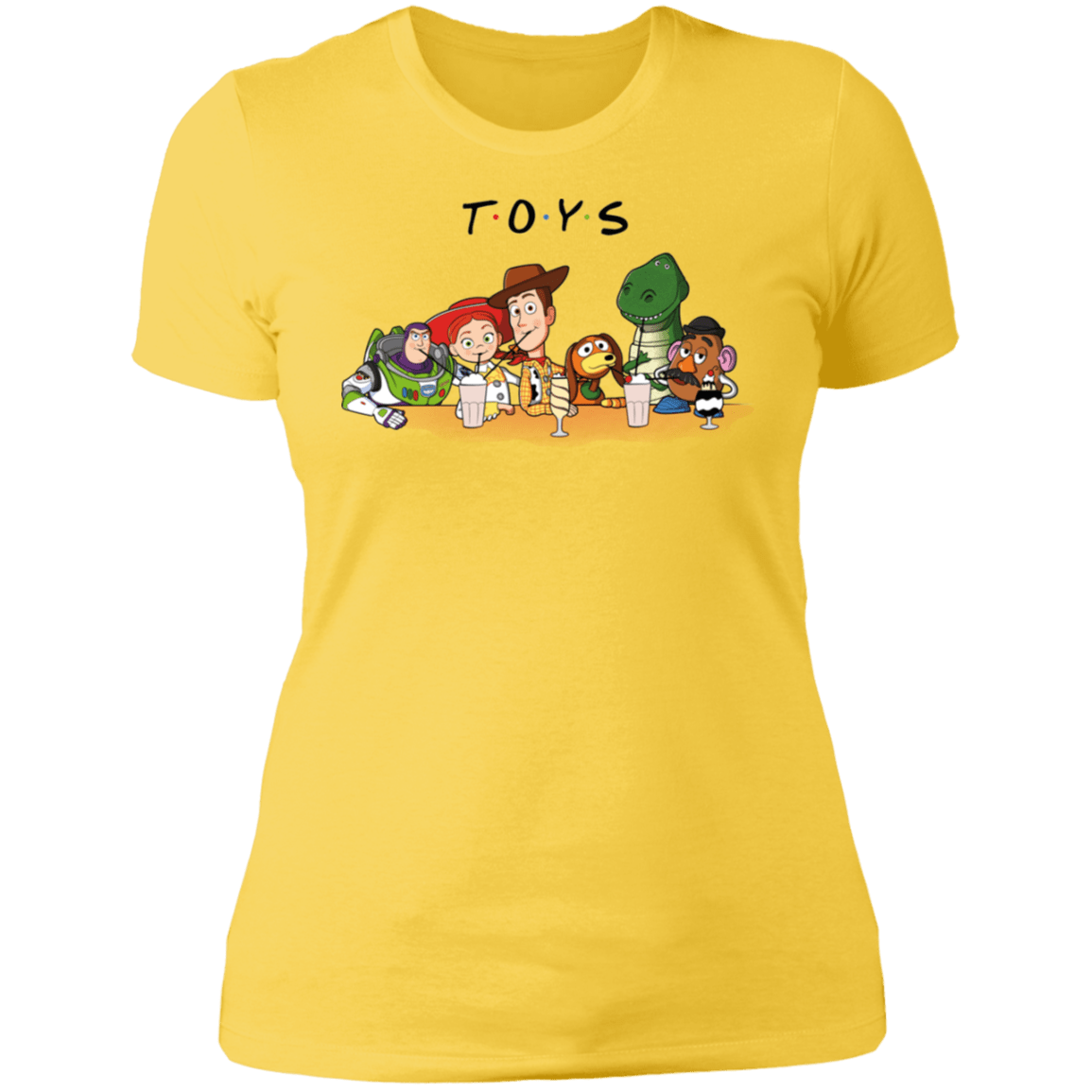 T-Shirts Vibrant Yellow / S TOYS Women's Premium T-Shirt