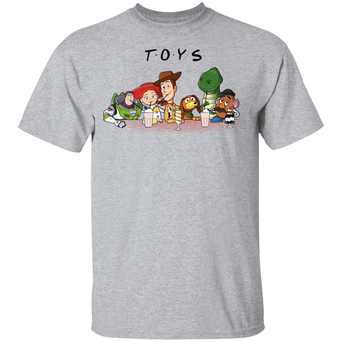 T-Shirts Sport Grey / YXS TOYS Youth T-Shirt