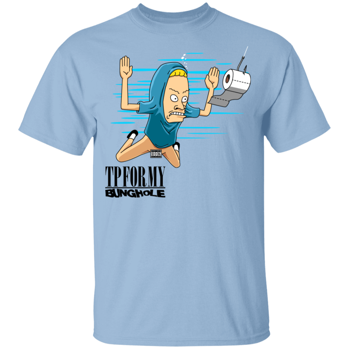 T-Shirts Light Blue / YXS TP For My Bunghole Youth T-Shirt