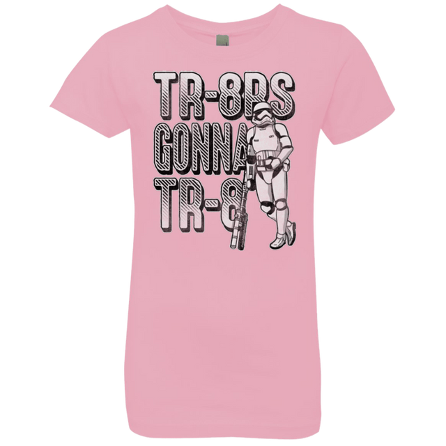 T-Shirts Light Pink / YXS TR8R Girls Premium T-Shirt