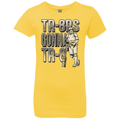 T-Shirts Vibrant Yellow / YXS TR8R Girls Premium T-Shirt