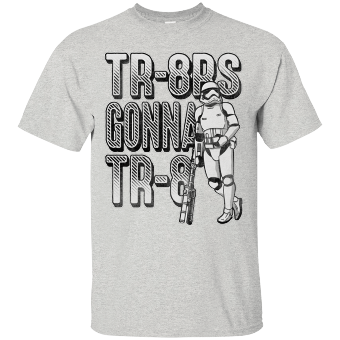 T-Shirts Ash / Small TR8R T-Shirt