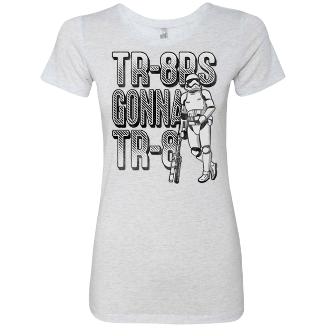 T-Shirts Heather White / Small TR8R Women's Triblend T-Shirt