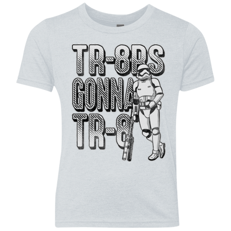 T-Shirts Heather White / YXS TR8R Youth Triblend T-Shirt