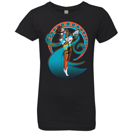 T-Shirts Black / YXS Tracer Nouveau Girls Premium T-Shirt
