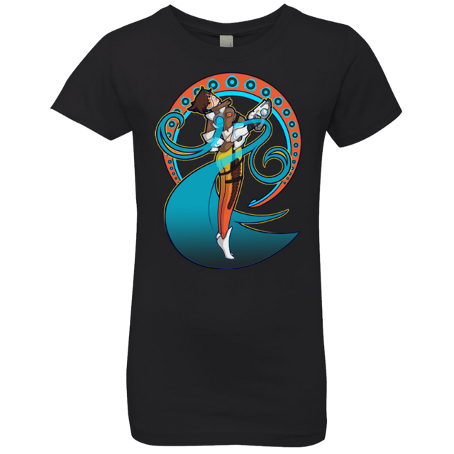 T-Shirts Black / YXS Tracer Nouveau Girls Premium T-Shirt