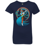 T-Shirts Midnight Navy / YXS Tracer Nouveau Girls Premium T-Shirt