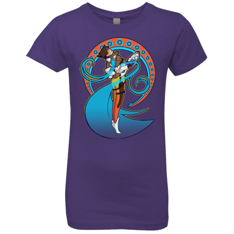 T-Shirts Purple Rush / YXS Tracer Nouveau Girls Premium T-Shirt
