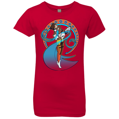 T-Shirts Red / YXS Tracer Nouveau Girls Premium T-Shirt