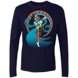 T-Shirts Midnight Navy / Small Tracer Nouveau Men's Premium Long Sleeve