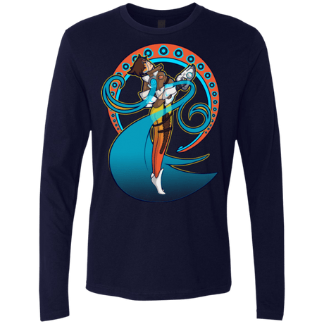 T-Shirts Midnight Navy / Small Tracer Nouveau Men's Premium Long Sleeve
