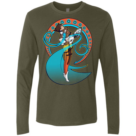 T-Shirts Military Green / Small Tracer Nouveau Men's Premium Long Sleeve
