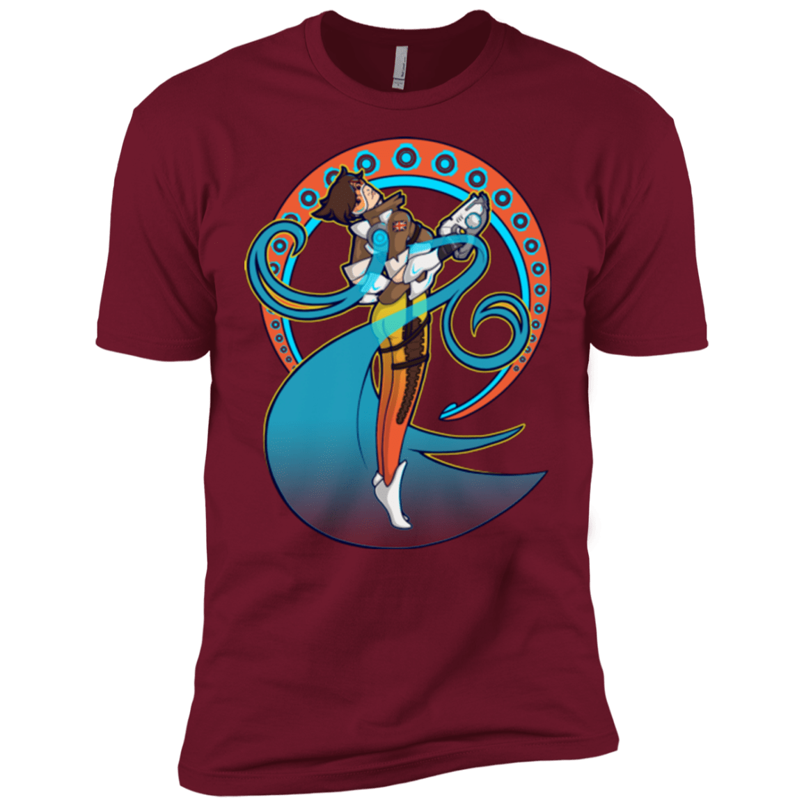 T-Shirts Cardinal / X-Small Tracer Nouveau Men's Premium T-Shirt