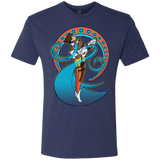 T-Shirts Vintage Navy / Small Tracer Nouveau Men's Triblend T-Shirt