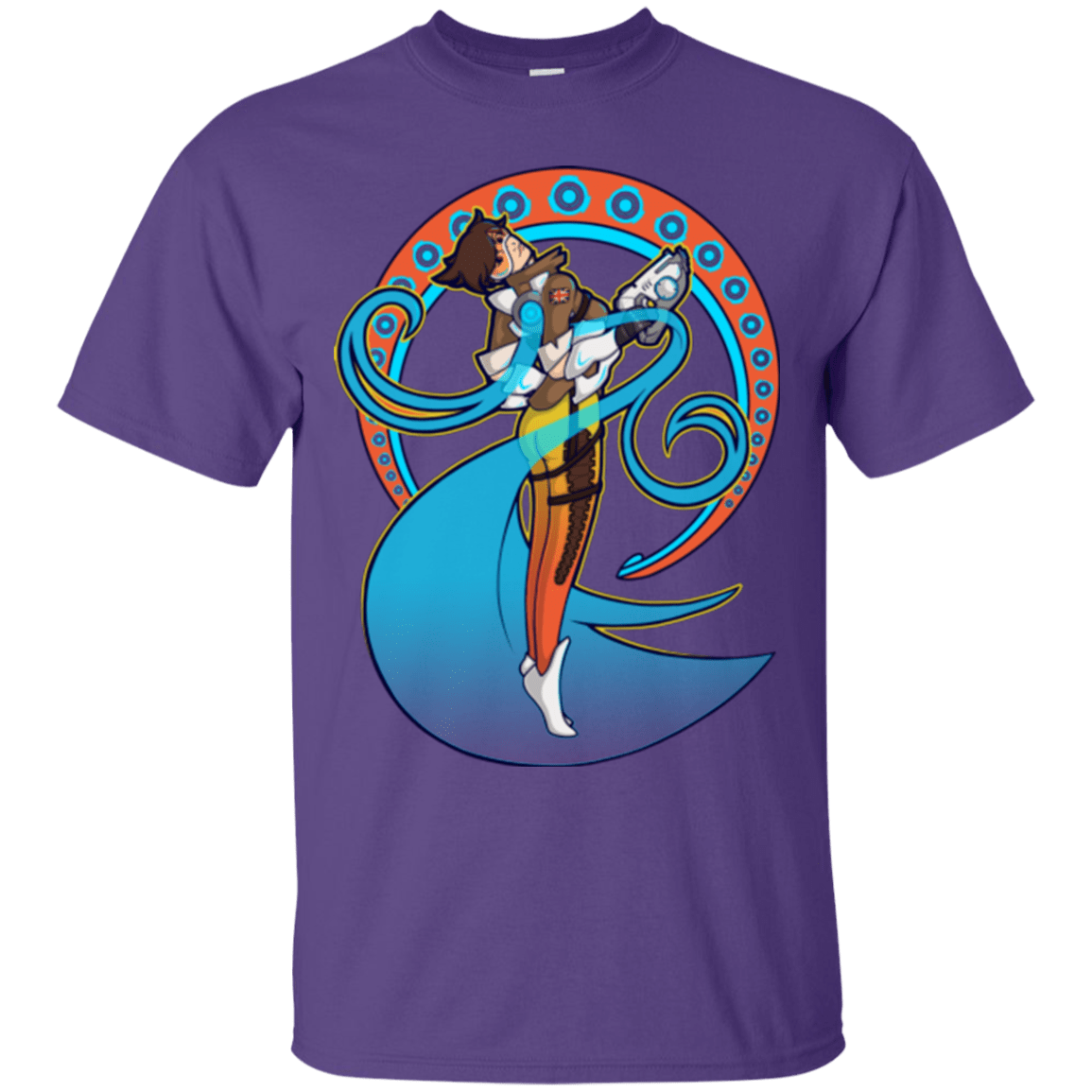 T-Shirts Purple / Small Tracer Nouveau T-Shirt