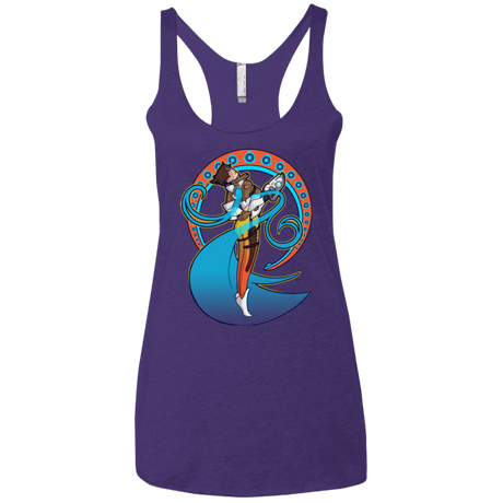 T-Shirts Purple / X-Small Tracer Nouveau Women's Triblend Racerback Tank