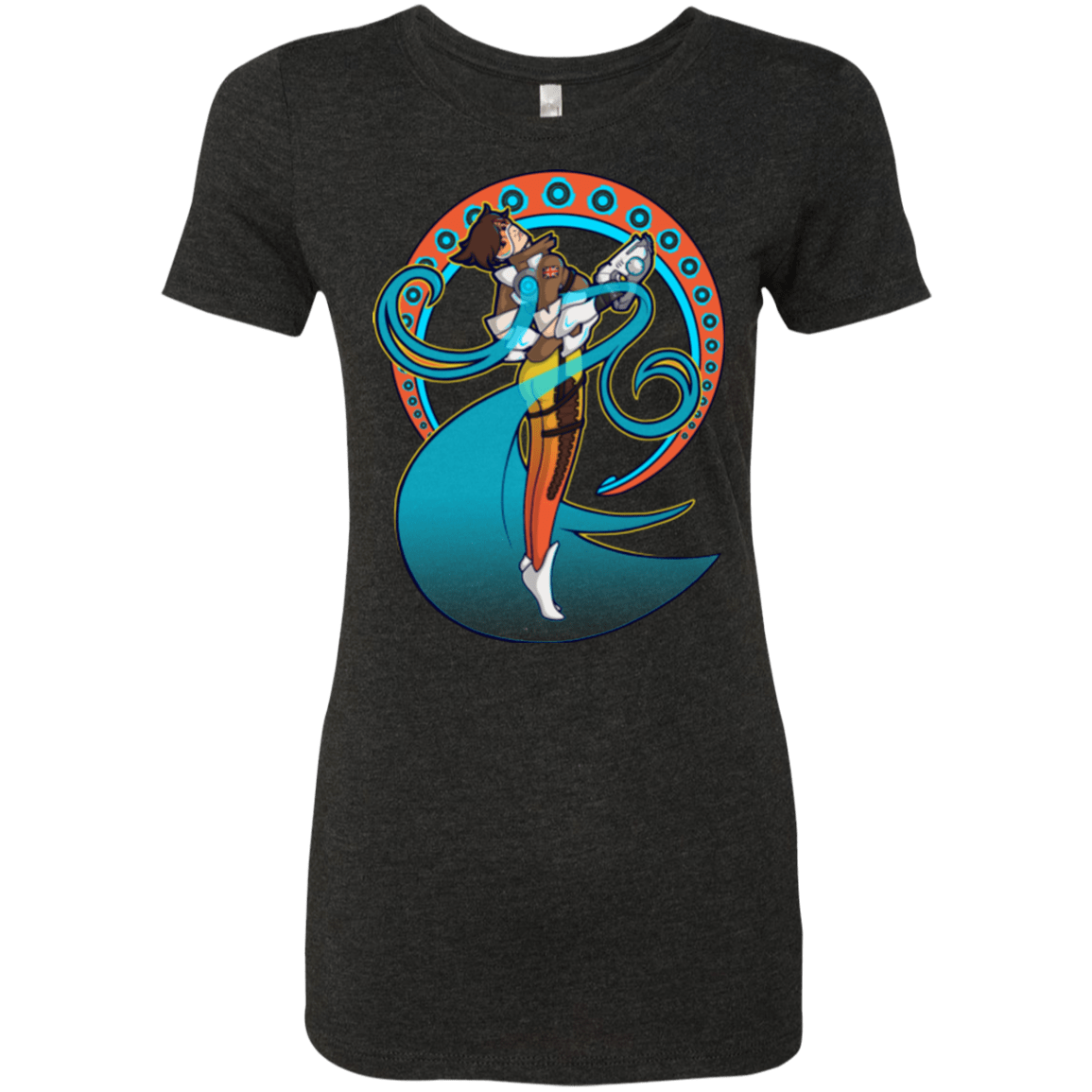 T-Shirts Vintage Black / Small Tracer Nouveau Women's Triblend T-Shirt