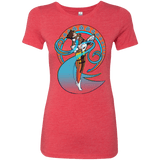 T-Shirts Vintage Red / Small Tracer Nouveau Women's Triblend T-Shirt