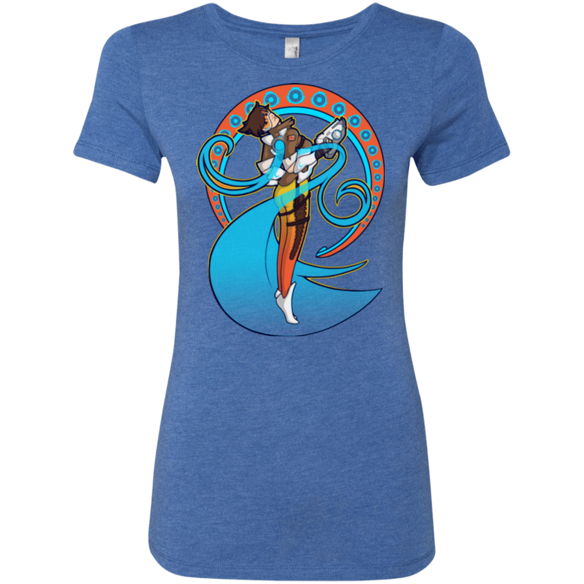 T-Shirts Vintage Royal / Small Tracer Nouveau Women's Triblend T-Shirt