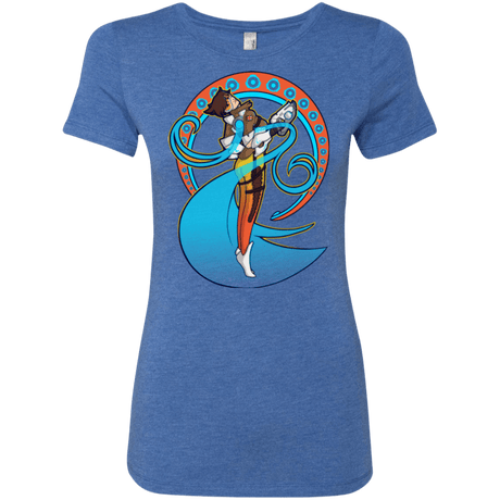 T-Shirts Vintage Royal / Small Tracer Nouveau Women's Triblend T-Shirt