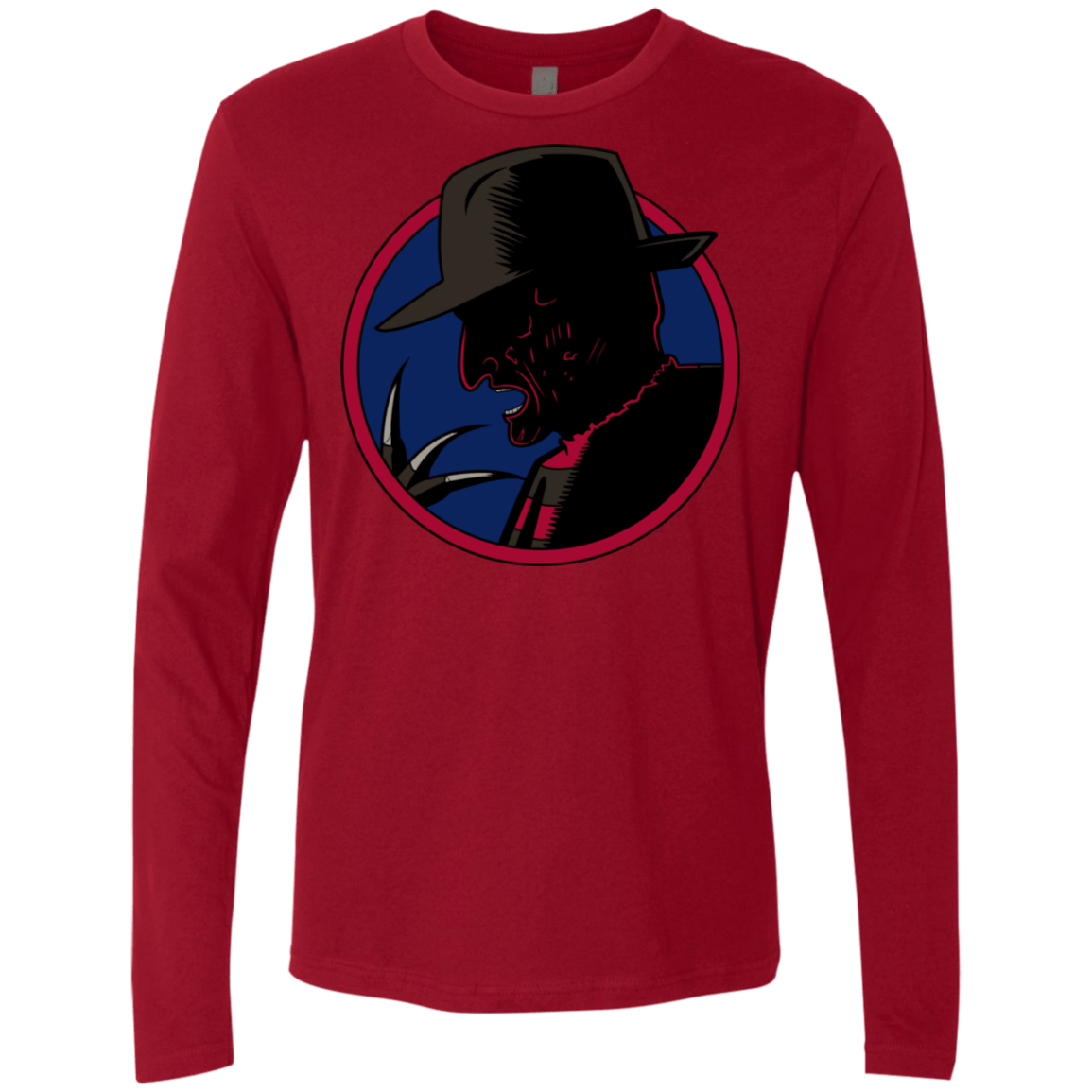 T-Shirts Cardinal / S Tracy Nightmare Men's Premium Long Sleeve