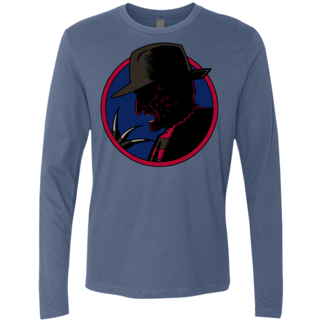T-Shirts Indigo / S Tracy Nightmare Men's Premium Long Sleeve