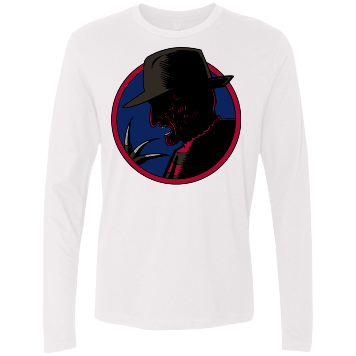 T-Shirts White / S Tracy Nightmare Men's Premium Long Sleeve
