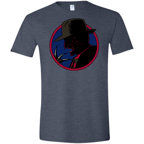 T-Shirts Heather Navy / S Tracy Nightmare Men's Semi-Fitted Softstyle