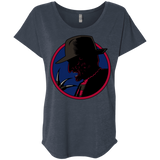 T-Shirts Vintage Navy / X-Small Tracy Nightmare Triblend Dolman Sleeve
