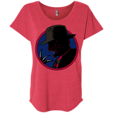 T-Shirts Vintage Red / X-Small Tracy Nightmare Triblend Dolman Sleeve