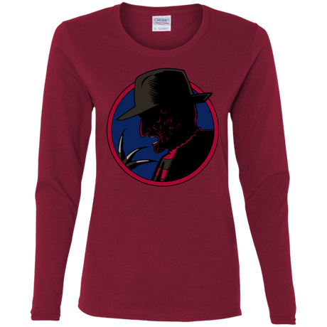 T-Shirts Cardinal / S Tracy Nightmare Women's Long Sleeve T-Shirt