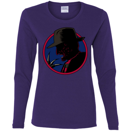 T-Shirts Purple / S Tracy Nightmare Women's Long Sleeve T-Shirt