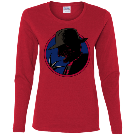 T-Shirts Red / S Tracy Nightmare Women's Long Sleeve T-Shirt