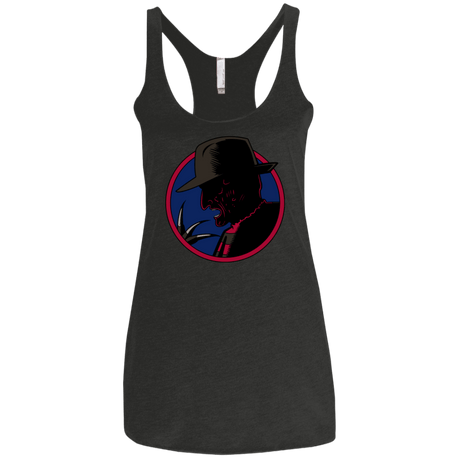 T-Shirts Vintage Black / X-Small Tracy Nightmare Women's Triblend Racerback Tank