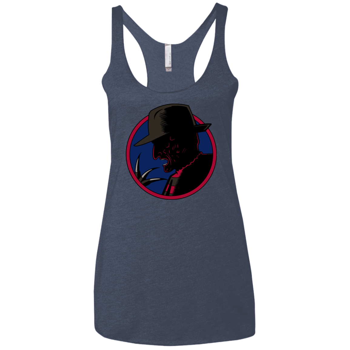 T-Shirts Vintage Navy / X-Small Tracy Nightmare Women's Triblend Racerback Tank