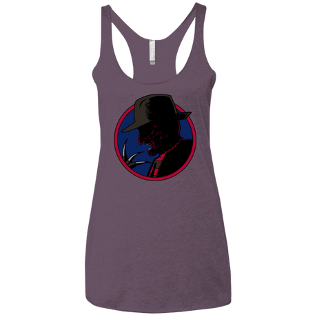 T-Shirts Vintage Purple / X-Small Tracy Nightmare Women's Triblend Racerback Tank